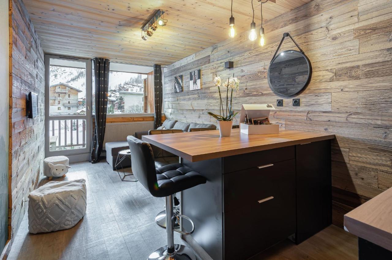 Appartement de charme hyper centre à Val d'Isère Extérieur photo